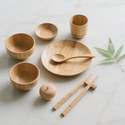 竹製餐具套裝（5 件）